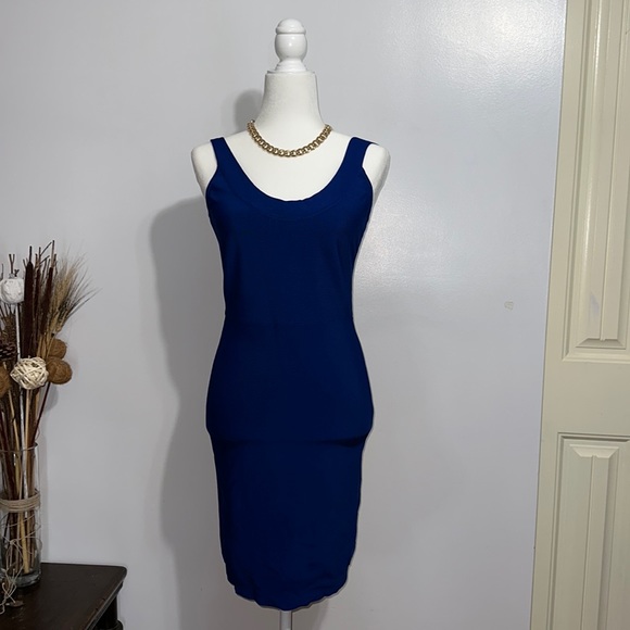 BCBG WOMEN’S SEXY BODYCON MIDI DRESS - Picture 1 of 9